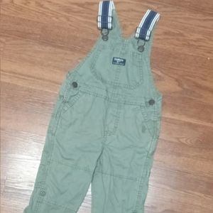 👣2/$15 or 3/$20 Oshkosh Vestbak Toddler Striped Suspenders Straps Long Overalls